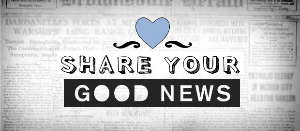Share your good news