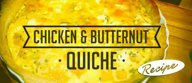 AAA Kitchen Recipes: Chicken and Butternut Quiche