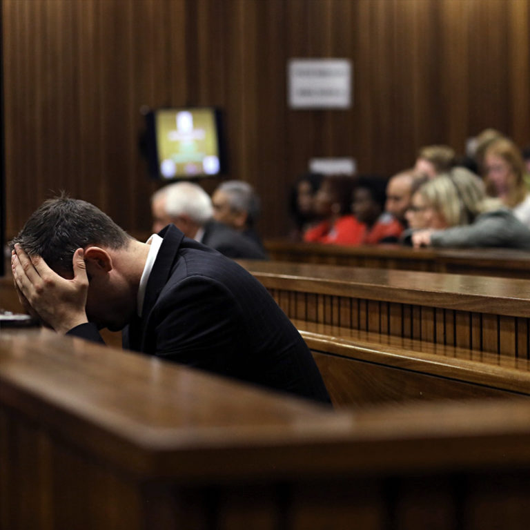 How the mighty fall: Oscar Pistorius