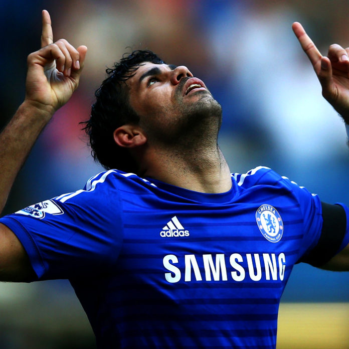 Diego Costa vs Swansea City