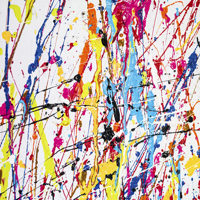 Paint splatter