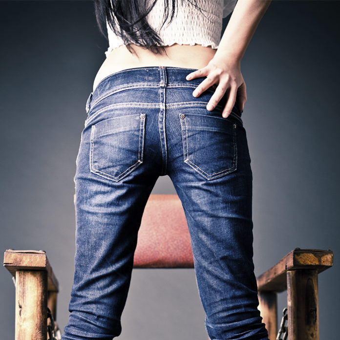 woman in jeans