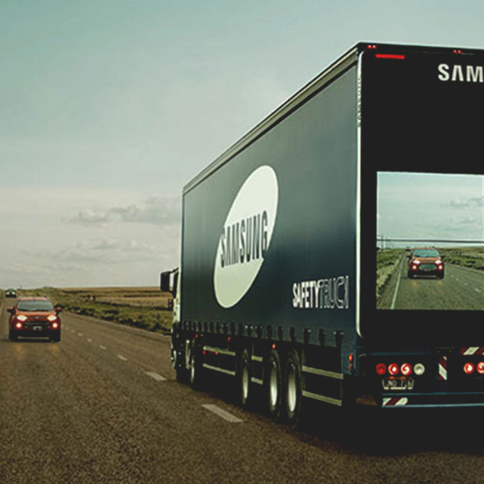 samsung safety truck