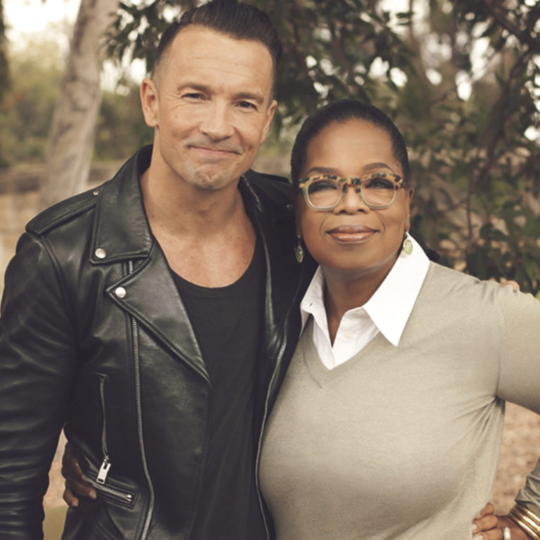 Carl Lentz in conversation with Oprah