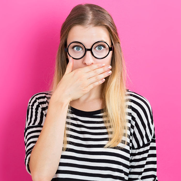 When to keep your lips zipped!