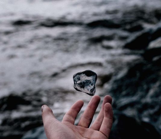 Throwing stones at kids